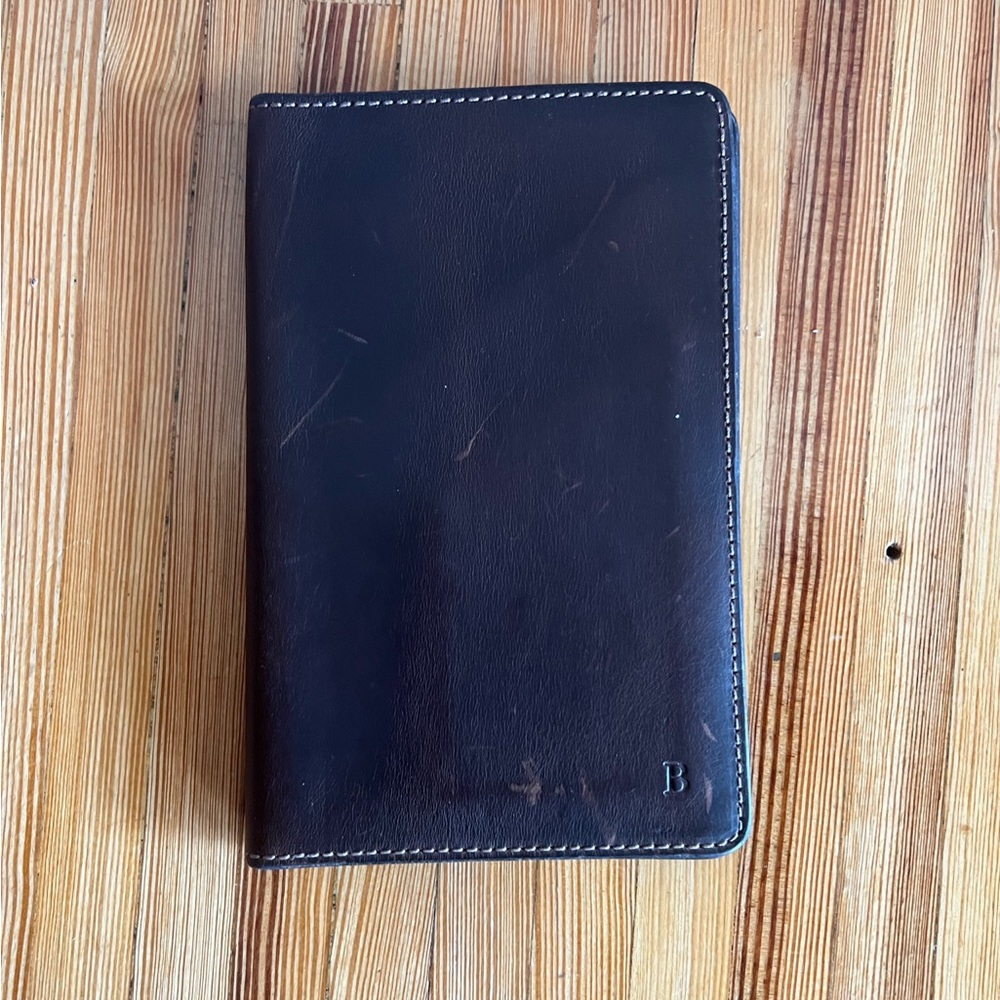 Natural Leather Day Journal